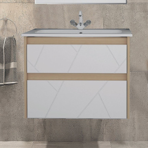 Тумба с раковиной ASB-Mebel Диана 75 белый глянец Тумба с раковиной ASB-Mebel Диана 75 белый глянец