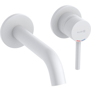 Смеситель для раковины Kludi Bozz 382445376 белый матовый Смеситель для раковины Kludi Bozz 382445376 белый матовый