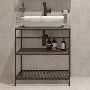 Консоль STWORKI Нюборг 70 напольная, с раковиной Консоль STWORKI Нюборг 70 напольная, с раковиной