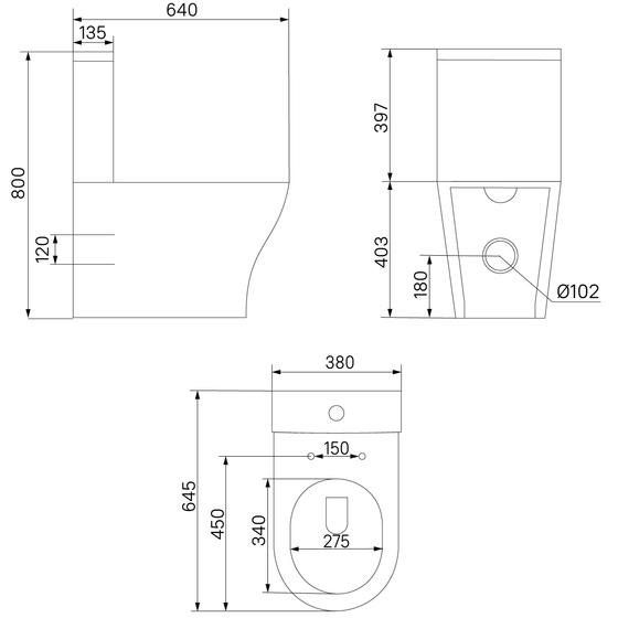 Купить Унитаз-компакт IDDIS Stone STNRDSEi24 безободковый, с микролифтом в Москве с доставкой Унитаз-компакт IDDIS Stone STNRDSEi24 безободковый, с микролифтом