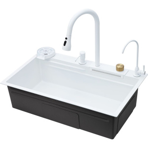 Комплект Savol S-SC003W с водопадом, белый