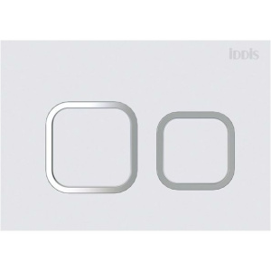 Кнопка смыва IDDIS Unifix UNI40MWI77 белая матовая Кнопка смыва IDDIS Unifix UNI40MWI77 белая матовая