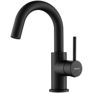 Смеситель для раковины Aquatek Европа AQ1307MB черный