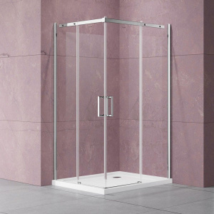 Душевой уголок Vincea Dice VSS-4D100CL 100х100 см, профиль хром Душевой уголок Vincea Dice VSS-4D100CL 100х100 см, профиль хром