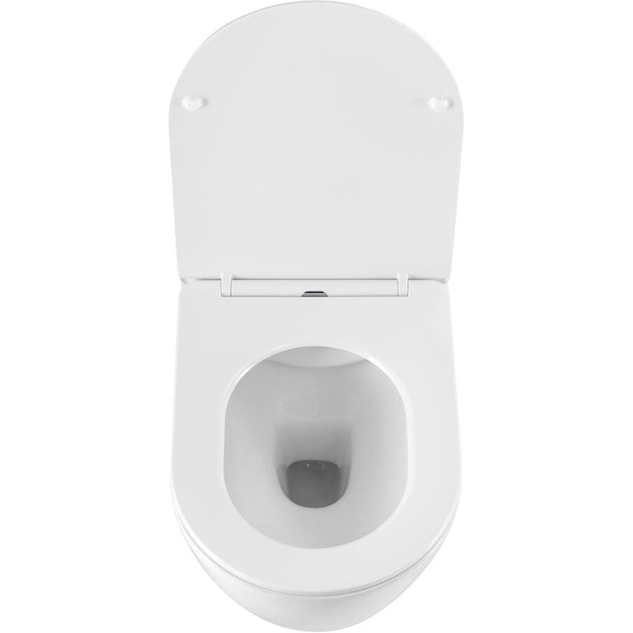 Купить Унитаз подвесной Art&Max Romantic AM213CHR/SC с микролифтом, белый в Москве с доставкой Унитаз подвесной Art&Max Romantic AM213CHR/SC с микролифтом, белый