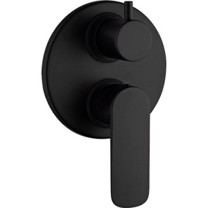 Смеситель для ванны с душем Paini Nove 09YO6911 С ВНУТРЕННЕЙ ЧАСТЬЮ, чёрный