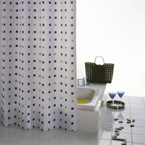 Штора для ванной Ridder Dоminо 41313 синяя