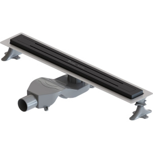 Душевой трап (лоток) Boheme Premium Trendy 60 см, черный