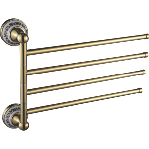 Полотенцедержатель Savol 68 b S-06804B золото, четверной