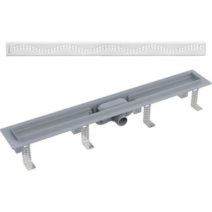 Душевой трап (лоток) AlcaPlast APZ8-Simple 850M с решеткой и опорами Душевой трап (лоток) AlcaPlast APZ8-Simple 850M с решеткой и опорами