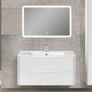 Мебель для ванной Vincea Paola 100 белая глянцевая