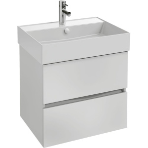 Тумба с раковиной Jacob Delafon Tolbiac 60 белый лак