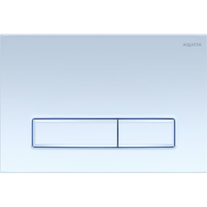 Кнопка смыва Акватек KDI-0000021 белая глянцевая