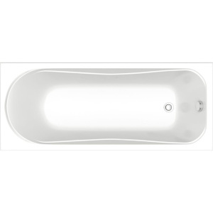 Акриловая ванна Bas Атланта 170x70 см, с каркасом