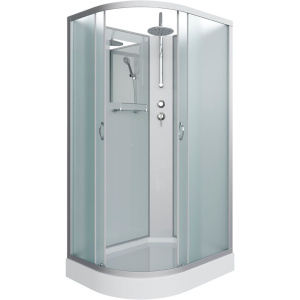 Душевая кабина Niagara Classic NG-3312-14RBKT 120х80 см, без крыши, с тропическим душем