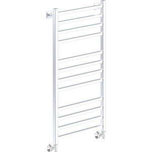 Полотенцесушитель водяной Ника Modern ЛМ 5 100/40, белая матовый