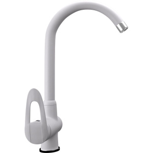 Смеситель для кухни Ulgran Quartz UQ-006 платина