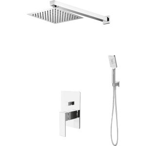 Душевой комплект BelBagno Romano ROM-DSET-CRM С ВНУТРЕННЕЙ ЧАСТЬЮ, хром