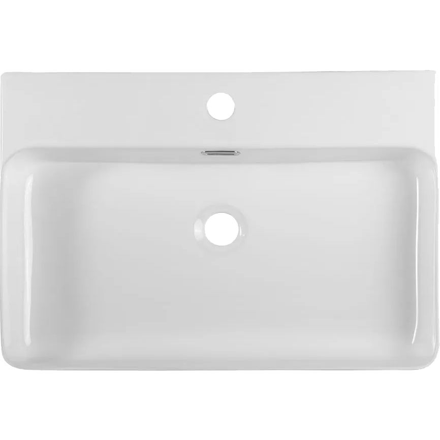 Купить Консоль Cezares Cadro 100 2-х ярусная, подвесная, белые полки, со столешницей и раковиной BB1338 в Москве с доставкой Консоль Cezares Cadro 100 2-х ярусная, подвесная, белые полки, со столешницей и раковиной BB1338