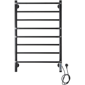 Полотенцесушитель электрический Domoterm Орфей DMT П8 50x80, черный, R
