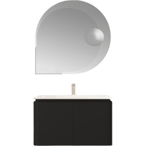 Мебель для ванной Cezares Stylus 94, nero grafite