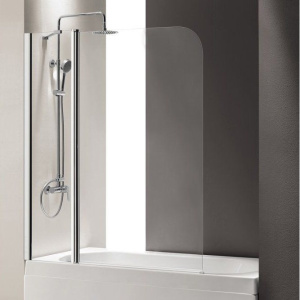 Шторка на ванну Cezares Eco O-V-11-120/140-C-Cr стекло прозрачное Шторка на ванну Cezares Eco O-V-11-120/140-C-Cr стекло прозрачное