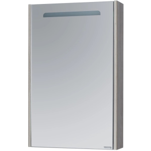 Зеркальный шкаф Aquaton Сильва 50 1A215502SIW6L дуб фьорд