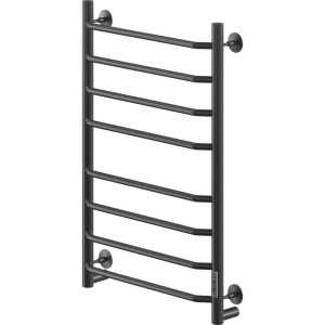 Полотенцесушитель электрический Ника Way 3 80/50, матовый черный RAL9005
