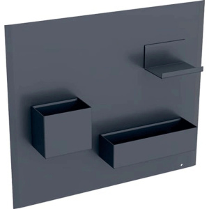 Комплект магнитной доски Geberit Acanto 500.649.JK.2 лавовый матовый