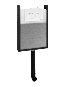 Инсталляция для напольного унитаза Белая кнопка WeltWasser AMBERG 404 + WT (10000009857)