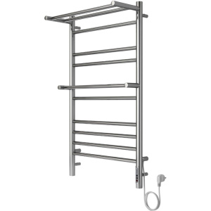 Полотенцесушитель электрический Акватек Альфа П10 50x90 хром