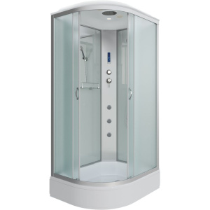 Душевая кабина Niagara Classic NG-33084-14RF 100х80 см, с гидромассажем и пультом управления