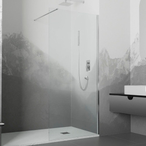 Душевая перегородка RGW Walk In WA-010 80x200, стекло прозрачное