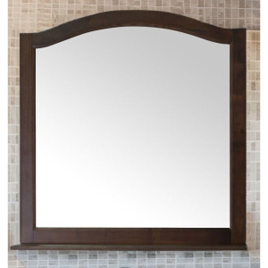 Зеркало ASB-Woodline Модерн 105 антикварный орех, с полкой