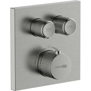 Термостатический смеситель Wasserkraft Wern 4248 Thermo С ВНУТРЕННЕЙ ЧАСТЬЮ, для душа, никель Термостатический смеситель Wasserkraft Wern 4248 Thermo С ВНУТРЕННЕЙ ЧАСТЬЮ, для душа, никель