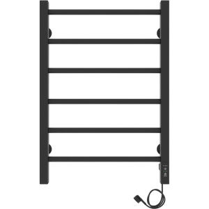 Полотенцесушитель электрический Laris Феличия ЧКЧ П6 400/600 черный, R