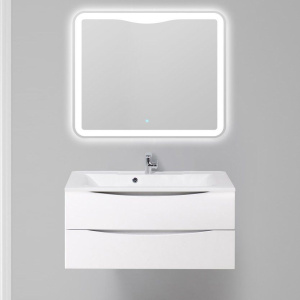 Мебель для ванной BelBagno Marino 100 bianco lucido, подвесная
