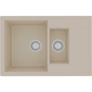 Мойка кухонная Lemark Ramza 760 9910038 бежевая