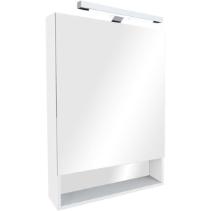Зеркало-шкаф Roca Gap 60 белое матовое, с подсветкой