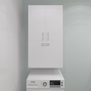 Шкаф DIWO Суздаль 60 над стиральной машиной, с бельевой корзиной Шкаф DIWO Суздаль 60 над стиральной машиной, с бельевой корзиной