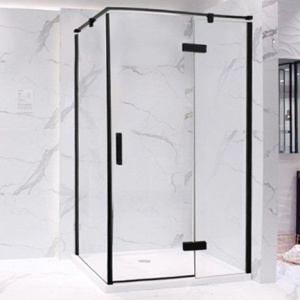 Душевой уголок Bravat Blackline 120х80х195, R