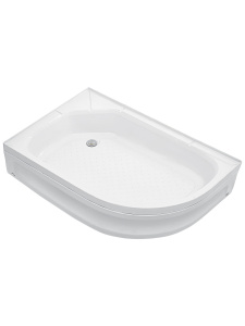 Поддон душевой асимметричный Wemor 120/80/24 L (10000002120)