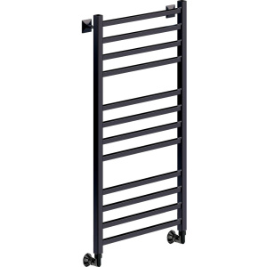 Полотенцесушитель водяной Ника Modern ЛМ 5 100/50, черный матовый