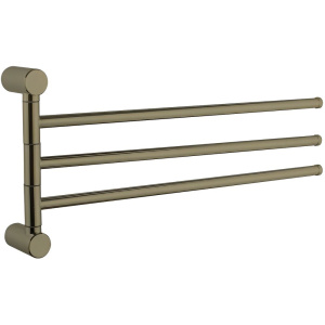 Полотенцедержатель Haiba HB84-4 тройной, бронза