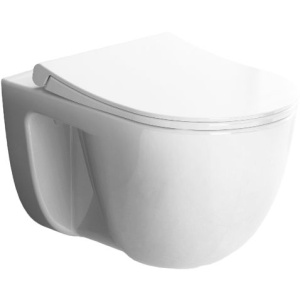 Унитаз подвесной VitrA S40 7759B003-0075 безободковый, с микролифтом