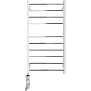 Полотенцесушитель электрический Domoterm Куба П10 50x100 EL, хром, L