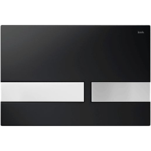 Кнопка смыва IDDIS Unifix UNI06BCi77 006, черная/хром