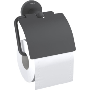 Держатель туалетной бумаги Акватек Оберон AQ4209MB матовый черный