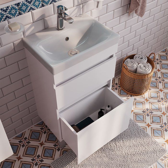 Купить Мебель для ванной IDDIS Zodiac 50 напольная, с ящиками в Москве с доставкой Мебель для ванной IDDIS Zodiac 50 напольная, с ящиками