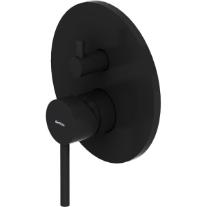 Смеситель для ванны с душем Damixa Scandinavian Pure 367100300 С ВНУТРЕННЕЙ ЧАСТЬЮ, черный